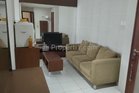 Sewa Apartemen Sudirman Park Tower Bougenville di Karet Tengsin Jakarta Pusat - 2 Bedroom Fully Furnished, Lantai Rendah