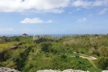 Dijual Tanah Luas 462 m2 Cocok untuk Villa di Ungasan Kuta Selatan Bali