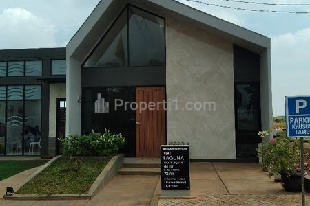 Jual Rumah Murah di Cipondoh Lake View Tangerang, Luas Tanah 72m2, Luas Bangunan 60m2