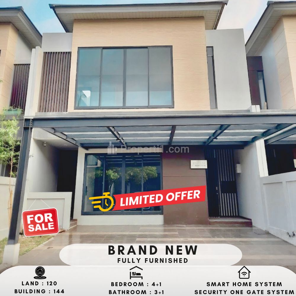 Jual Rumah Baru di Discovery Bintaro - Discovery Amore Siap Huni 2024