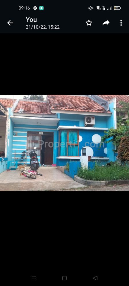 Tampak depan rumah