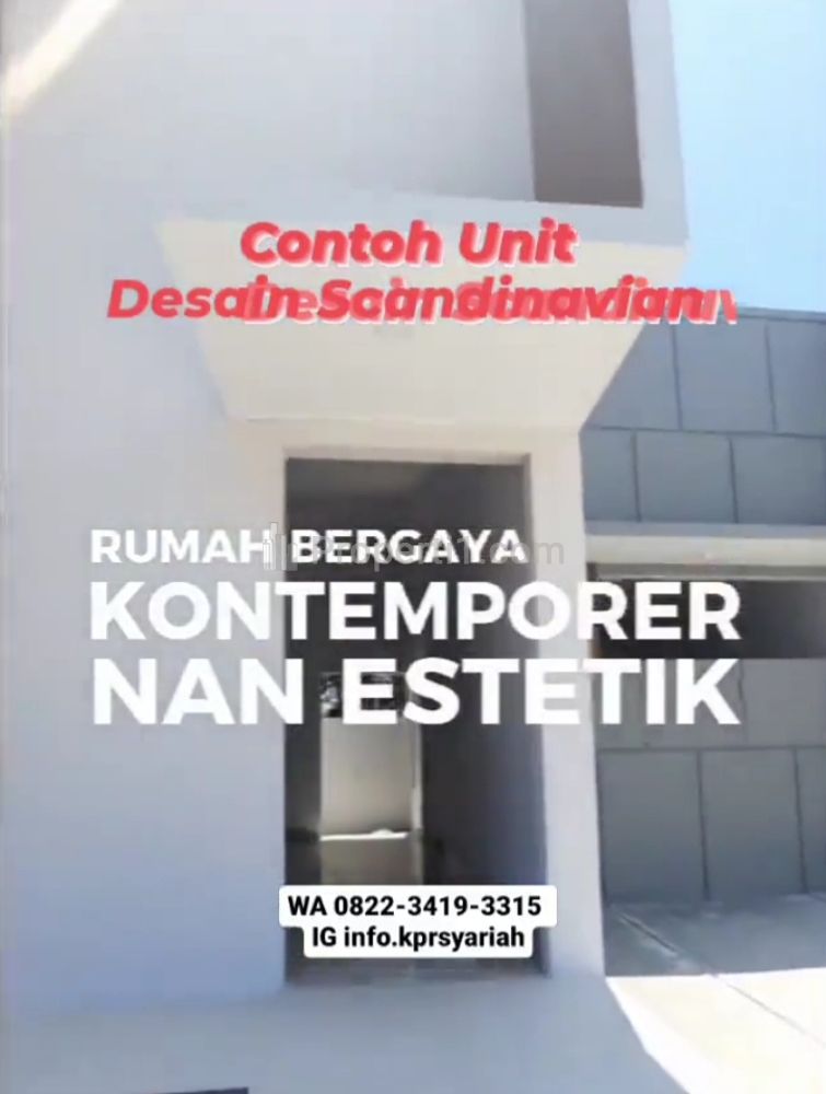 Dijual Rumah Hunian Scandinavian Cimuning Mustikajaya Bekasi Kota