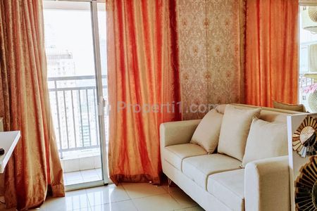 For Rent Apartment Cosmo Terrace Thamrin City Jakarta Pusat - 2 Bedroom Full Furnished