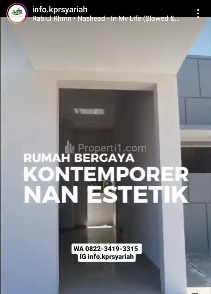Dijual Rumah Hunian Scandinavian Cimuning Mustikajaya Bekasi Kota