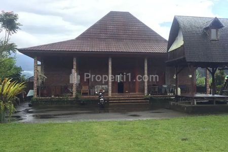 Jual Villa Joglo Bagus Siap Pakai di Daerah Bedugul Tabanan Bali