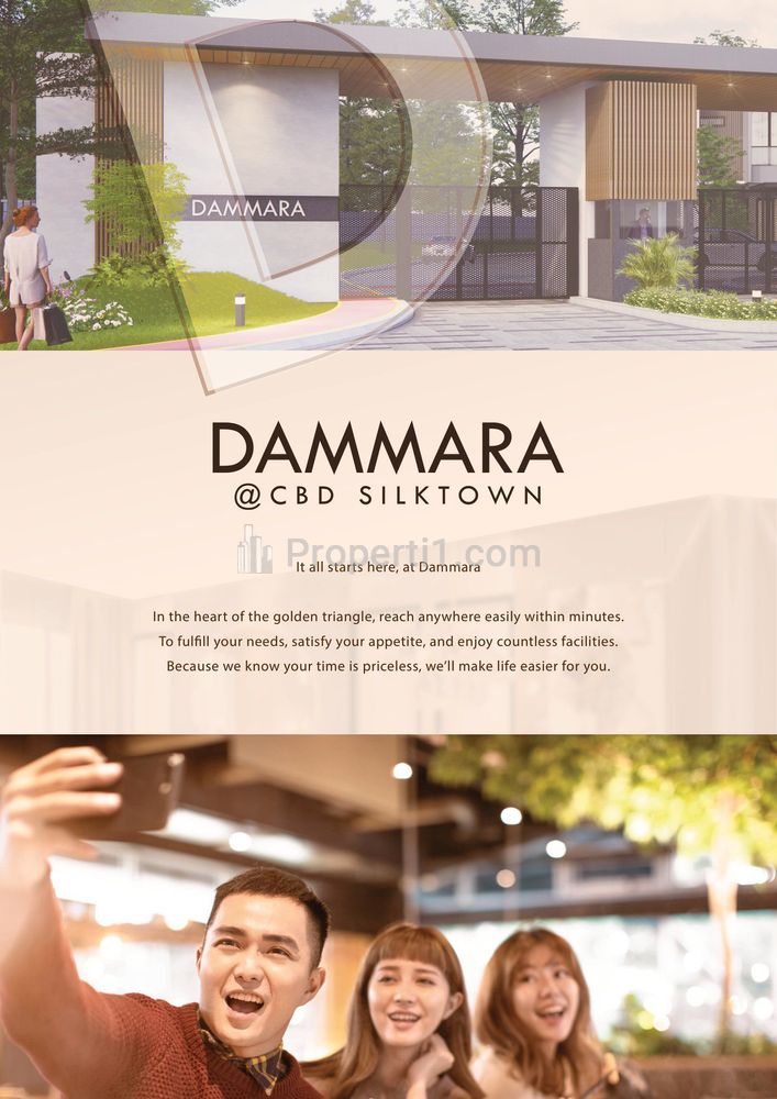 Dijual Investasi Perumahan Strategis di Dammara Graha Raya, Serpong Utara, Tangerang Selatan - Tipe Cedar Wood 8x15
