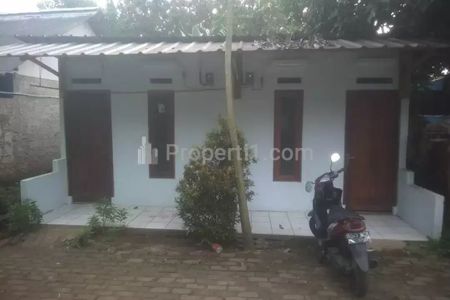 Dijual Rumah Kontrakan 2 Pintu Pinggir Jalan Dekat Pabrik Garmen Ziben Bogor