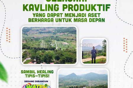Jual Tanah Kavling Wisata Eksklusif Multi Fungsi di Granada Land, Sukarasa, Tanjungsari, Bogor