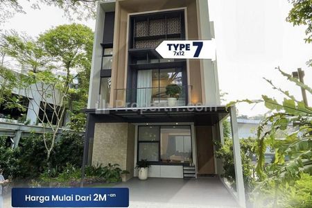 Sell - Hunian Full Furnished Konsep Tropical Modern Resort di Tanakayu Vasya BSD City