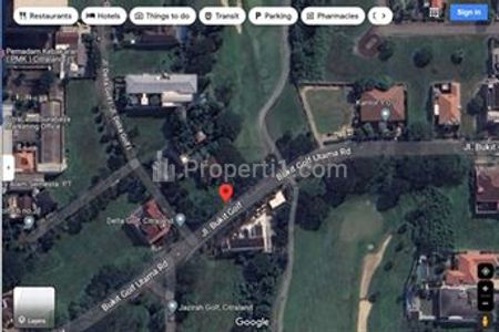 Dijual Rumah Mewah di Bukit Golf Citraland Surabaya, Luas Tanah 1898m2, Luas Bangunan 400m2