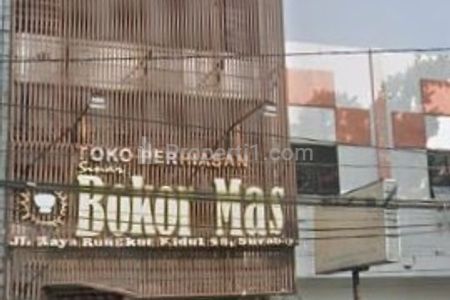 Dijual Ruko Bekas Toko Perhiasan Bokor Mas di Jl. Raya Rungkut Industri Kidul Surabaya, Banting Harga