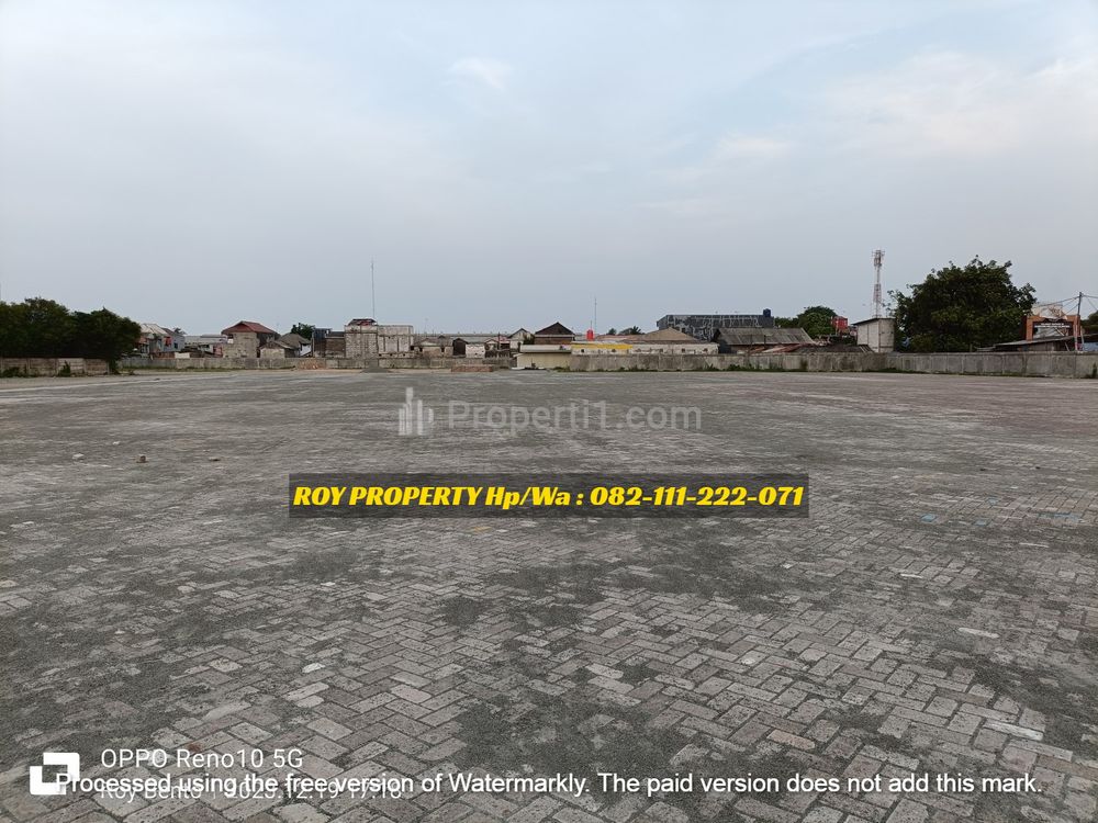 Dijual Tanah di Jl. Raya Cilincing Jakarta Utara, Luas 1.9 Ha Full Paving Block, Cocok untuk Depo dan Gudang