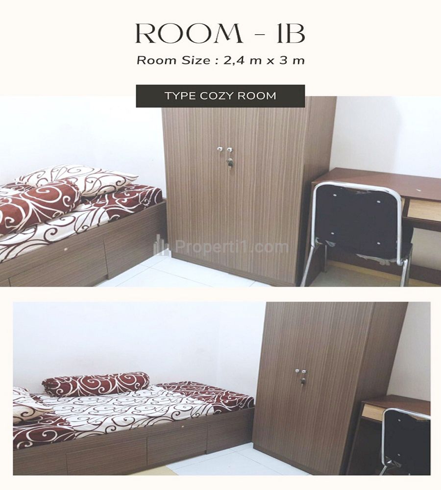 Sewa Kost di Kelapa Gading Dekat Mall Kelapa Gading, Stasiun LRT Kelapa Gading, Summarecon Mall Kelapa Gading, Mall Of Indonesia, RS Gading Pluit