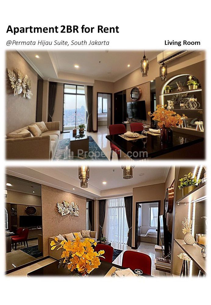 Sewa 2 Bedroom Apartemen Permata Hijau Suites, Furnished Mewah