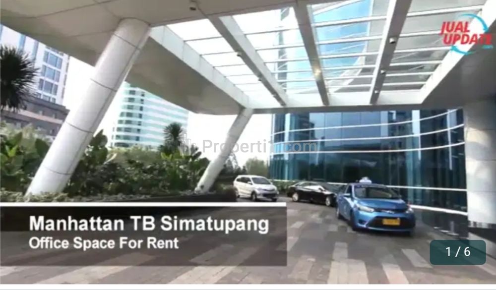 Jual Ruang Kantor Unfurnish Luas 130m2, Manhattan Square TB Simatupang Jakarta Selatan