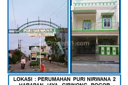 Jual BU Cepat Rumah 2 Lantai Siap Huni di Puri Nirwana 2, Cibinong, Bogor