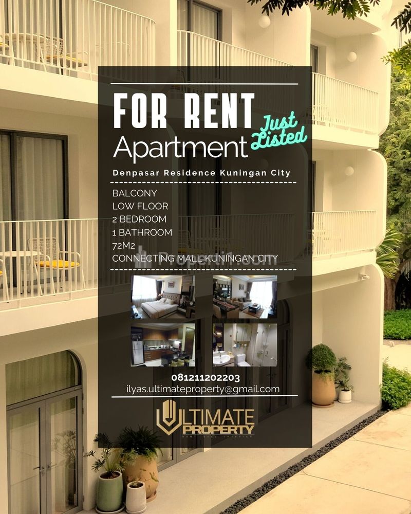 Sewa Apartemen Denpasar Residence - 2 Bedrooms Fully Furnished