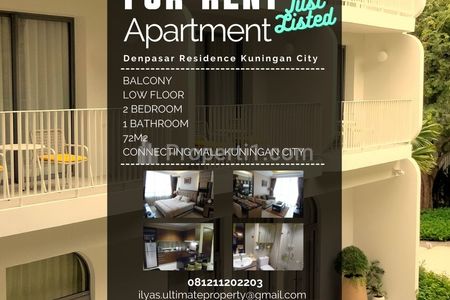 Sewa Apartemen Denpasar Residence - 2 Bedrooms Fully Furnished