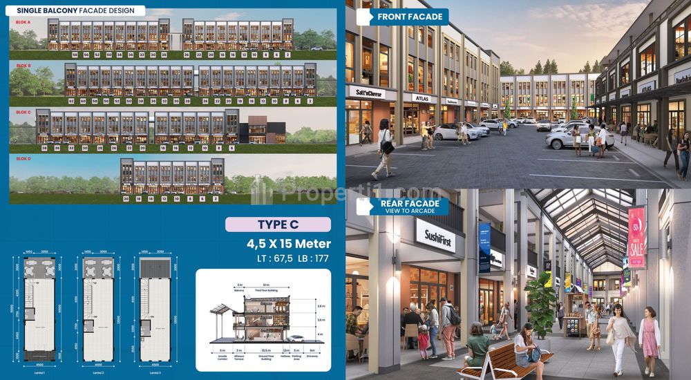 Jual The Hudson Ruko Terbaru Gading Serpong Tangerang