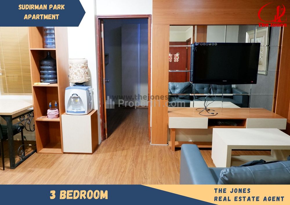 Sewa dan Jual Apartemen Sudirman Park – 3+1 Bedroom, Comfortable, Clean, and Strategic Unit