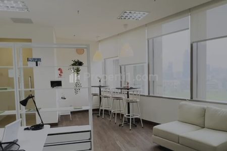 Jual Ruang Kantor Unfurnished Luas 85m2, Menara Tendean Jakarta Selatan