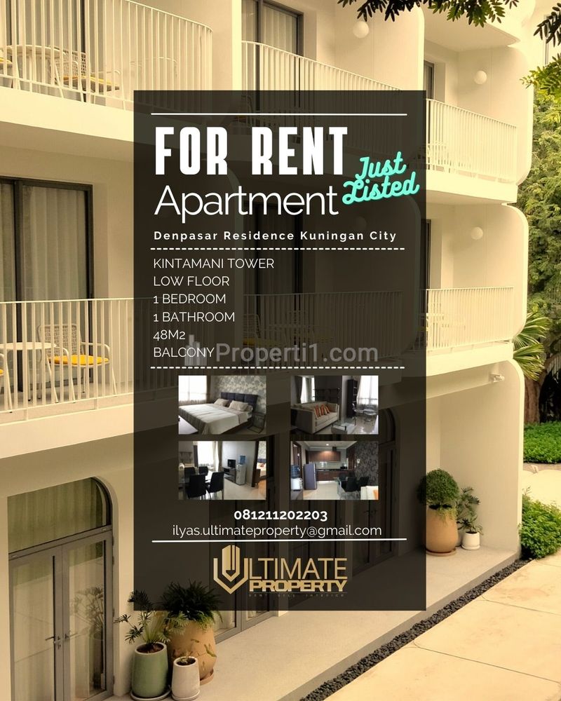 Sewa Apartemen Denpasar Residence - 1BR Fully Furnished