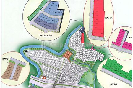 Jual Tanah Kavling Siap Bangun di Pesona Khayangan Estate Sukmajaya Depok Luas 200 m2