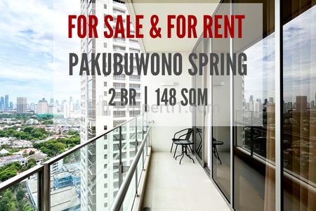Jual Apartemen Pakubuwono Spring Type 2BR Luas 148 sqm, Furnished, Direct Owner, Also Available Another Units Yani Lim 08174969303