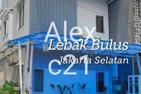 Dijual Rumah 3 Lantai di Lebak Bulus Cilandak Jakarta Selatan