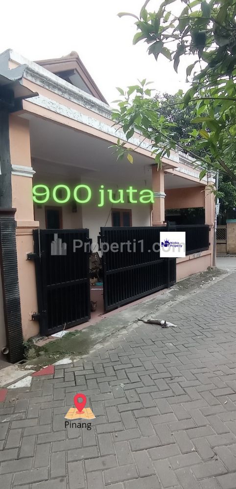 Jual Cepat Rumah Posisi Hook Siap Huni di Pinang Griya, Tangerang, Banten