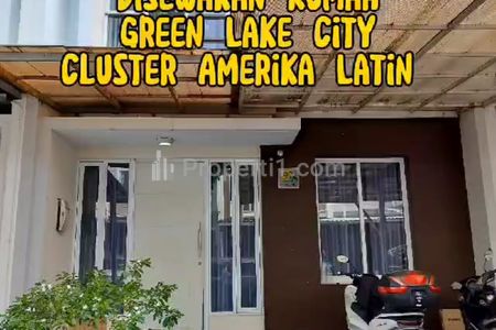 Disewakan Rumah Siap Huni di Green Lake City Cluster Amerika Latin, Jakarta Barat