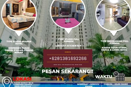 Sewa Harian Apartemen Bassura City Jakarta Timur