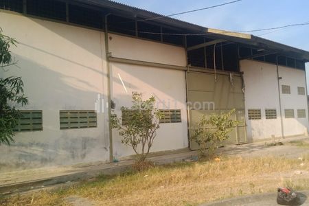 Dijual Tanah Luas 4500m2 Bonus Gudang Bekas Penggilingan Padi di Kp. Srengseng Sukatani Bekasi