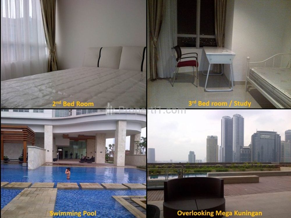 Jual Apartemen Kuningan City Denpasar Residence - 3+1 Bedrooms Fully Furnished