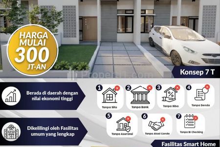Jual Rumah Hunian Islami Griya Elmumtaz Residence di Sukaragam Serang Baru Bekasi, Lokasi Strategis, Tanpa Bi Cheking, Tanpa Denda, Tanpa Riba
