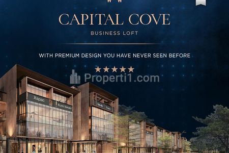 Dijual Ruko Capital Cove Business Loft Mewah di BSD City Tangerang