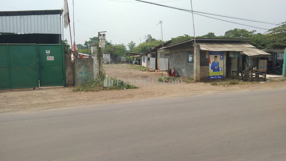 Dijual Tanah untuk Industri dan Gudang di Pinggir Jalan Raya Serang Cibarusah Bekasi
