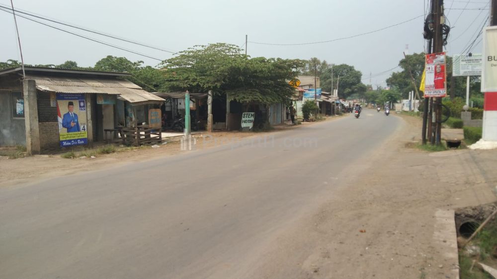 Dijual Tanah untuk Industri dan Gudang di Pinggir Jalan Raya Serang Cibarusah Bekasi