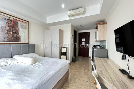 Sewa Apartemen Menteng Park Tipe Studio Full Furnished, Dekat Taman Ismail Marzuki, RSCM, Bunda Hospital, dan Kampus UI Salemba