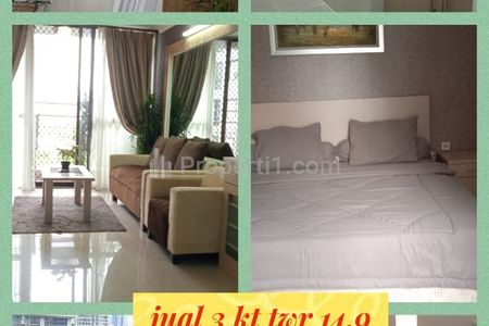 Sewa Apartemen Taman Rasuna – 3+1 Bedrooms Furnished Harga Murah Meriah, Tersedia Juga 2 BR.