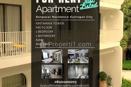 Sewa Apartemen Denpasar Residence Kuningan City 2 Bedrooms