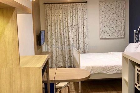 Sewa Apartemen Studio Signature Park Grande MT Haryono Tipe Studio Fully Furnished, Lantai Rendah