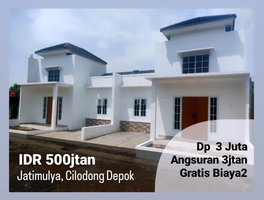 Dijual Rumah Cluster Baru Meadow Garden di Jatimulya Cilodong Depok, dekat Alun-Alun Depok
