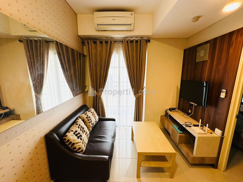 Disewakan Apartemen Cosmo Terrace Thamrin City 1 Kamar Tidur Fully Furnished, Dekat Pasar Tanah Abang, Grand Indonesia, dan Plaza Indonesia