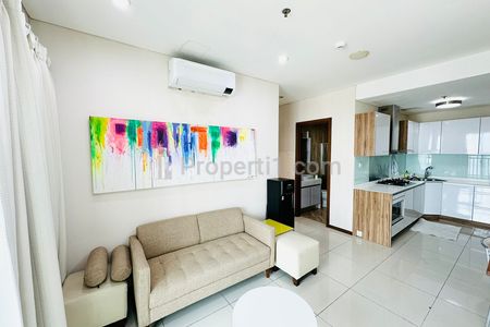 Sewa Apartment Thamrin Executive Jakarta Pusat dekat Grand Indonesia - 2 Bedrooms Fully Furnished & Good View