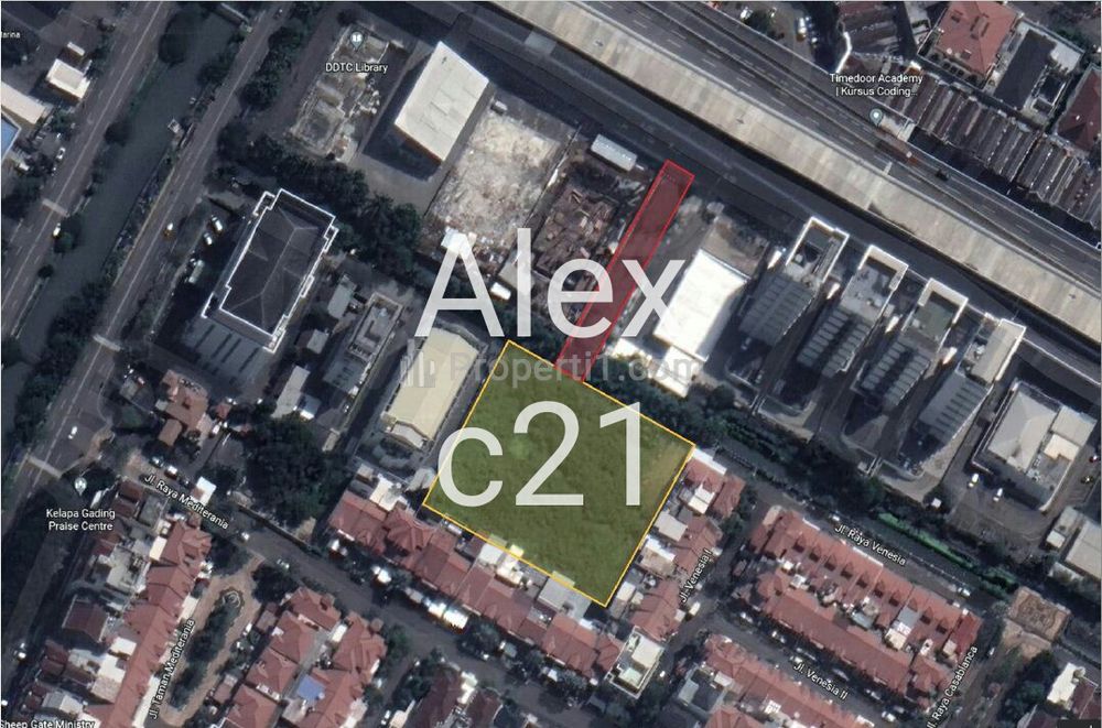 Dijual Tanah di Kelapa Gading, Jakarta Utara Luas 4.629 m2