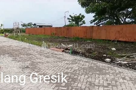 Dijual Tanah Kavling dekat Pasar Menganti Gresik, DP Ringan Tanpa Bunga