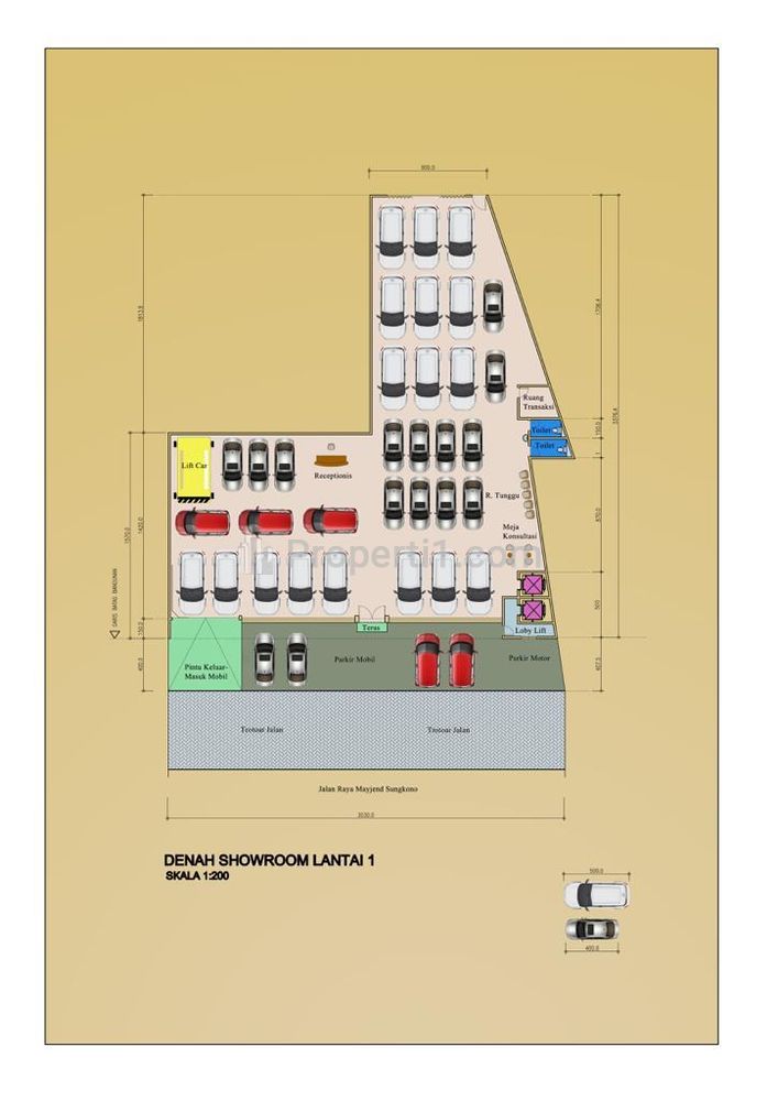 Dijual Tanah 758 m2 Ex Bengkel Jalan Mayjen Sungkono Surabaya - Strategis Nol Jalan Raya Komersial area dekat Ciputra World Mall, Mayapada Hospital