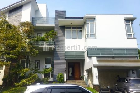 Dijual Rumah Mewah Furnished di Taman Telaga Golf, BSD Tangerang Selatan