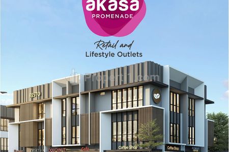 Dijual Ruko Akasa Promenade Harga Murah di BSD City